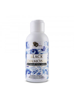 Интимный гель на водной основе BLACK DIAMOND - 100 мл.