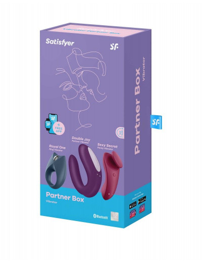 Набор вибростимуляторов Satisfyer Partner Box 3