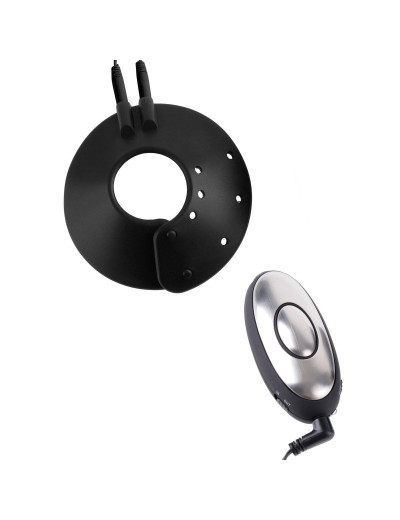 Электростимулятор-накладка на мошонку Shock Therapy Silicone Parachute