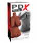 Коричневый мастурбатор-торс Perfect 10 Torso