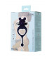 Синее виброкольцо с хвостиком JOS MICKEY