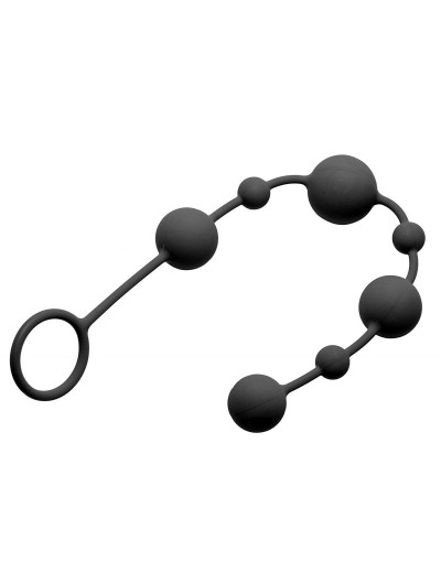 Анальная цепочка Linger Graduated Anal Beads - 35 см.