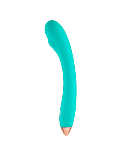 Зеленый гибкий вибратор Cloud 9 G-Spot Slim Flexible Vibrator - 16 см.