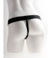 Телесный перезаряжаемый вибрострапон 7  Hollow Rechargeable Strap-on with Balls - 20,3 см.