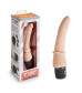 Телесный анальный вибратор 7  Slim Anal Realistic Vibrator - 20 см.
