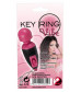 Мини-вибратор Key Ring Vibe в виде брелка - 6,5 см.