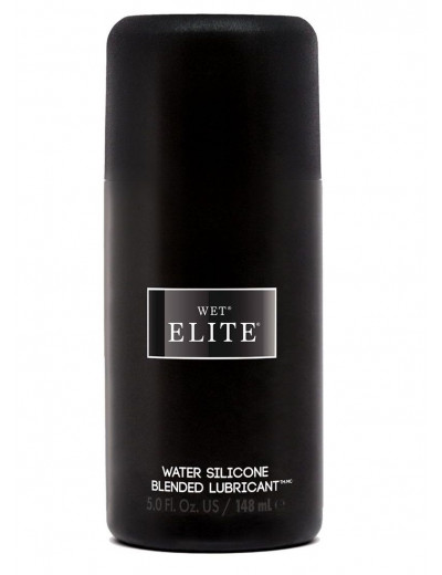 Водно-силиконовый интимный лубрикант Wet Elite - 148 мл.