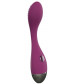 Фиолетовый вибромассажер G-Spot Evelyn - 15,1 см.