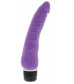 Фиолетовый вибратор-реалистик PURRFECT SILICONE CLASSIC 7.1INCH PURPLE - 18 см.