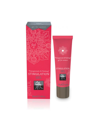 Возбуждающий интимный гель для двоих STIMULATION GEL Pomegranate   Nutmeg - 30 мл.