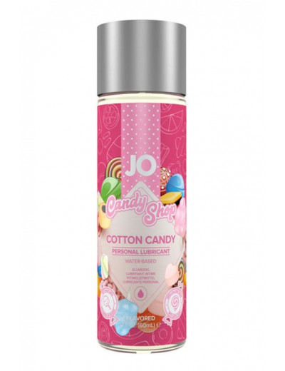 Смазка на водной основе Candy Shop Cotton Candy с ароматом сладкой ваты - 60 мл.
