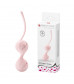 Нежно-розовые вагинальные шарики на сцепке Kegel Tighten Up I