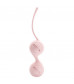 Нежно-розовые вагинальные шарики на сцепке Kegel Tighten Up I