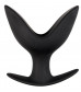 Маленькая анальная V-образная пробка Silicone Anchor Plug Small - 9 см.