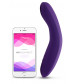 Фиолетовый вибромассажёр We Vibe Rave Purple - 19,3 см.