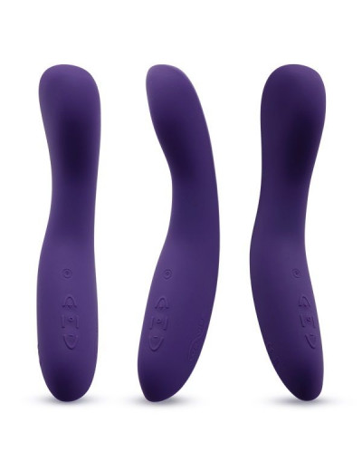 Фиолетовый вибромассажёр We Vibe Rave Purple - 19,3 см.