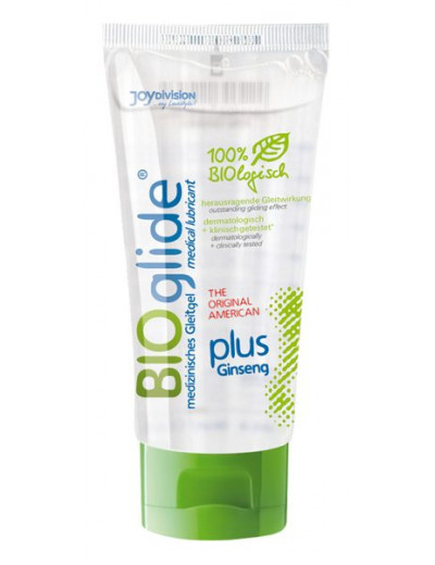 Гель-лубрикант на водной основе BIOglide plus Ginseng - 100 мл.