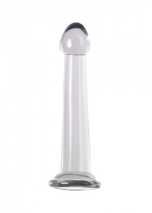 Прозрачный фаллоимитатор Jelly Dildo S - 15,5 см.