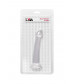 Прозрачный фаллоимитатор Jelly Dildo S - 15,5 см.