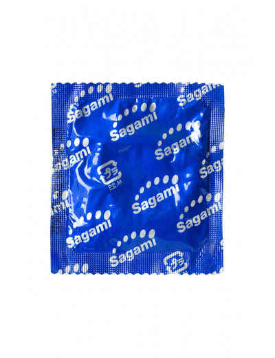 Фиолетовые презервативы Sagami 6 FIT V с волнообразной текстурой - 12 шт.