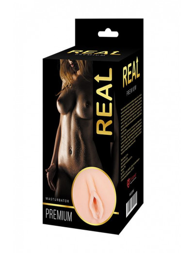 Односторонний мастурбатор-вагина Real Women Dual Layer с двойной структурой