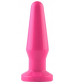 Розовая анальная втулка с закруглённой головкой POPO Pleasure - 12,4 см.