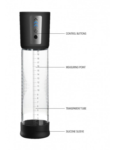 Автоматическая прозрачная вакуумная помпа Premium Automatic Pump