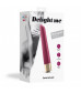Сливовый мини-вибромассажер Delight Me - 12 см.