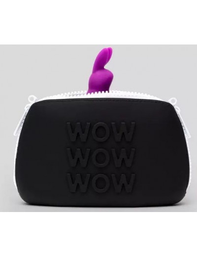 Фиолетовое эрекционное виброкольцо Happy Rabbit Cock Ring Kit