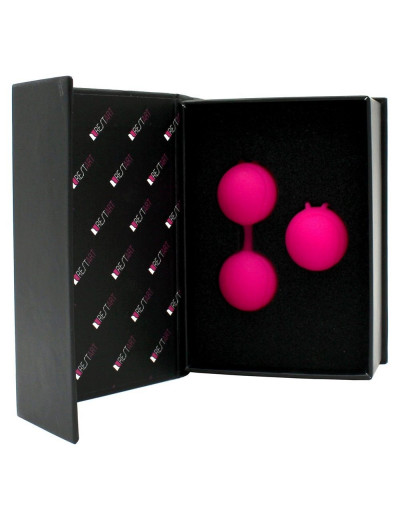 Ярко-розовый набор для тренировки вагинальных мышц Kegel Balls