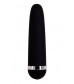 Черная перезаряжаемая вибропуля INTENSE SUPREME VIBE - 9,5 см.
