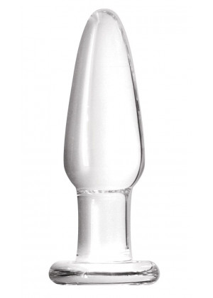 Стеклянная пробка Crystal Tapered Plug Small - 8,4 см.