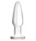 Стеклянная пробка Crystal Tapered Plug Small - 8,4 см.