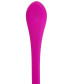 Лиловое виброяйцо Super Soft Silicone Love Ball