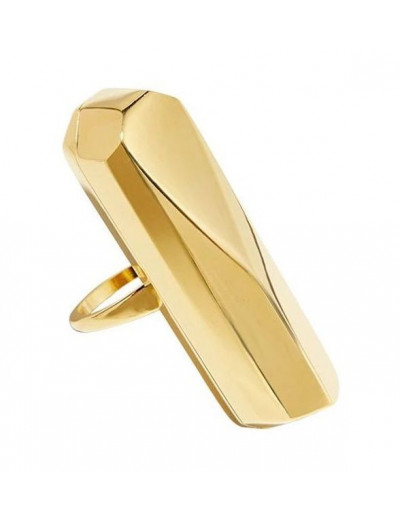 Золотистое кольцо-вибратор Palma Gold Size 7