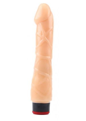 Телесный вибратор-реалистик 9” Vibe Cock - 22 см.