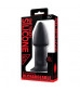Черный анальный вибратор 5INCH RECHARGEABLE BUTTPLUG - 12,7 см.