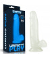 Прозрачный, светящийся в темноте фаллоимитатор Lumino Play Dildo - 19 см.