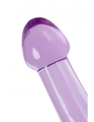 Фиолетовый фаллоимитатор Jelly Dildo S - 15,5 см.