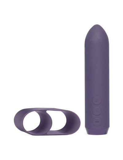 Фиолетовая вибропуля Je Joue Classic Bullet Vibrator - 9 см.
