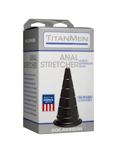 Большой анальный расширитель Anal Stretcher 6 Plug - 15,24 см.