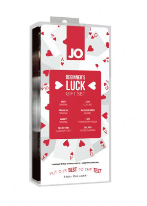 Подарочный набор смазок Beginner’s Luck Kit – 8 саше по 3 мл.