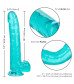 Аквамариновый фаллоимитатор-гигант Size Queen 10  - 30,5 см.