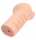 Мастурбатор-вагина Ribbed Pussy Stroker с рёбрышками внутри тоннеля