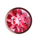 Пробка цвета розового золота с малиновым кристаллом Diamond Ruby Shine L - 8,3 см.