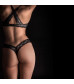 Кружевные трусики-тонг с виброэлементом Remote Control Vibrating Lace Tong