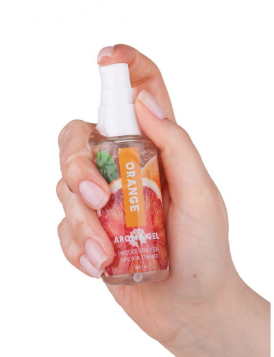 Интимный лубрикант Egzo Aroma с ароматом апельсина - 50 мл.