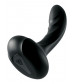 Черный массажер простаты Ultimate Silicone P-Spot Massager - 13,9 см.