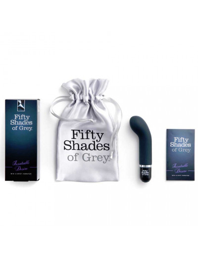 Черный силиконовый мини-вибратор Mini G-Spot Vibrator - 13,3 см.