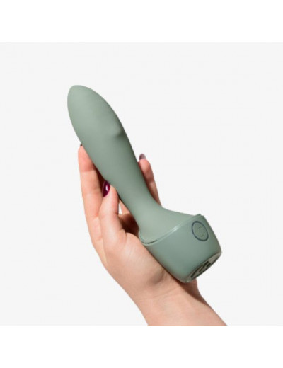 Зеленый стимулятор точки G Onda G-Spot Massager - 19,5 см.
